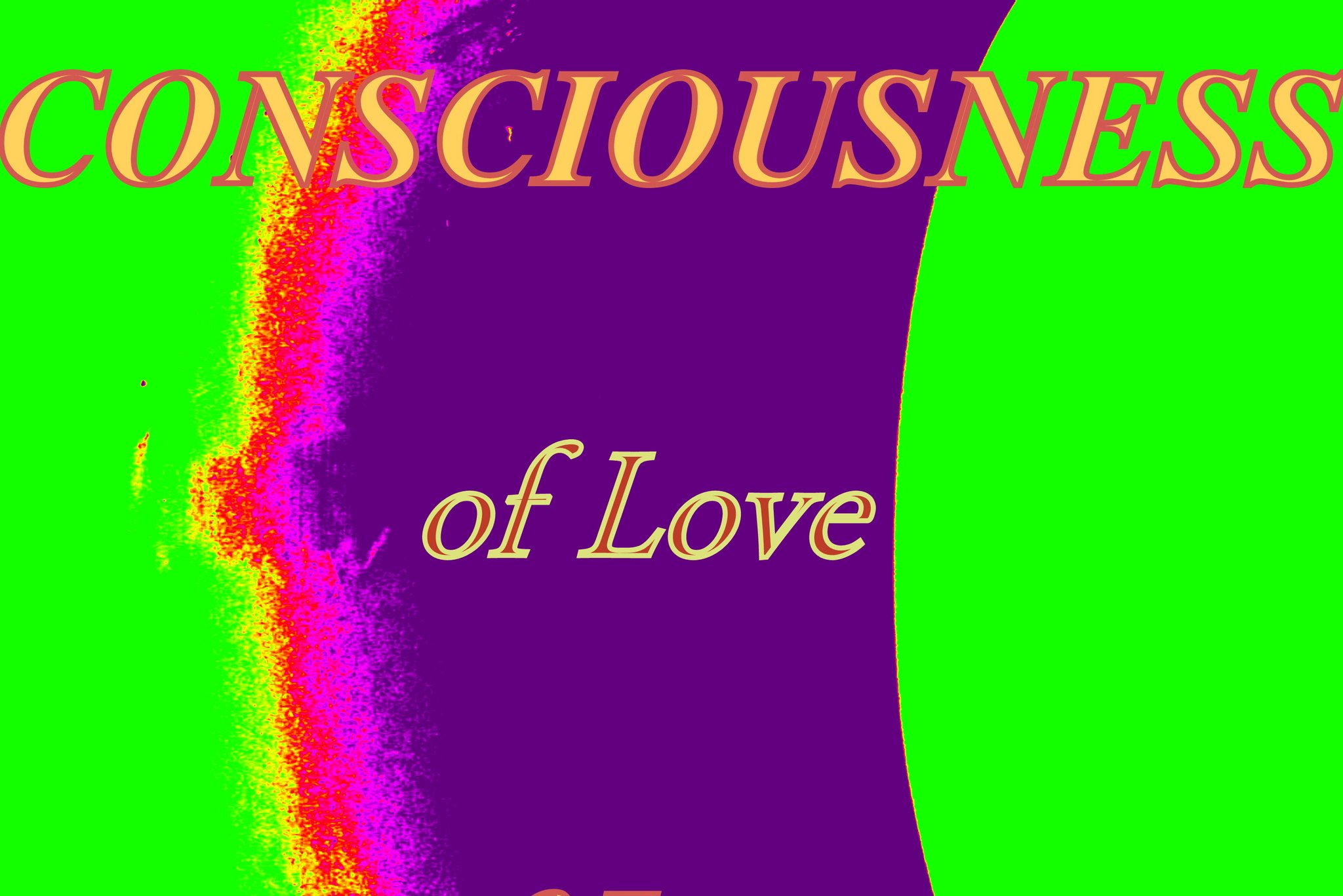 CONSCIOUSNESS of Love - Cosmic Art Card depicting emotional essence