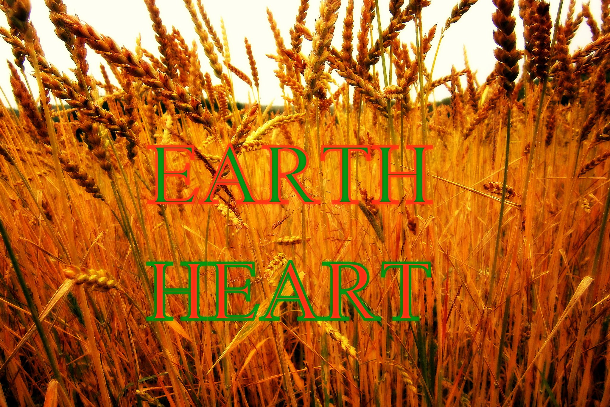 EARTH HEART - Cosmic Art Card depicting emotional essence