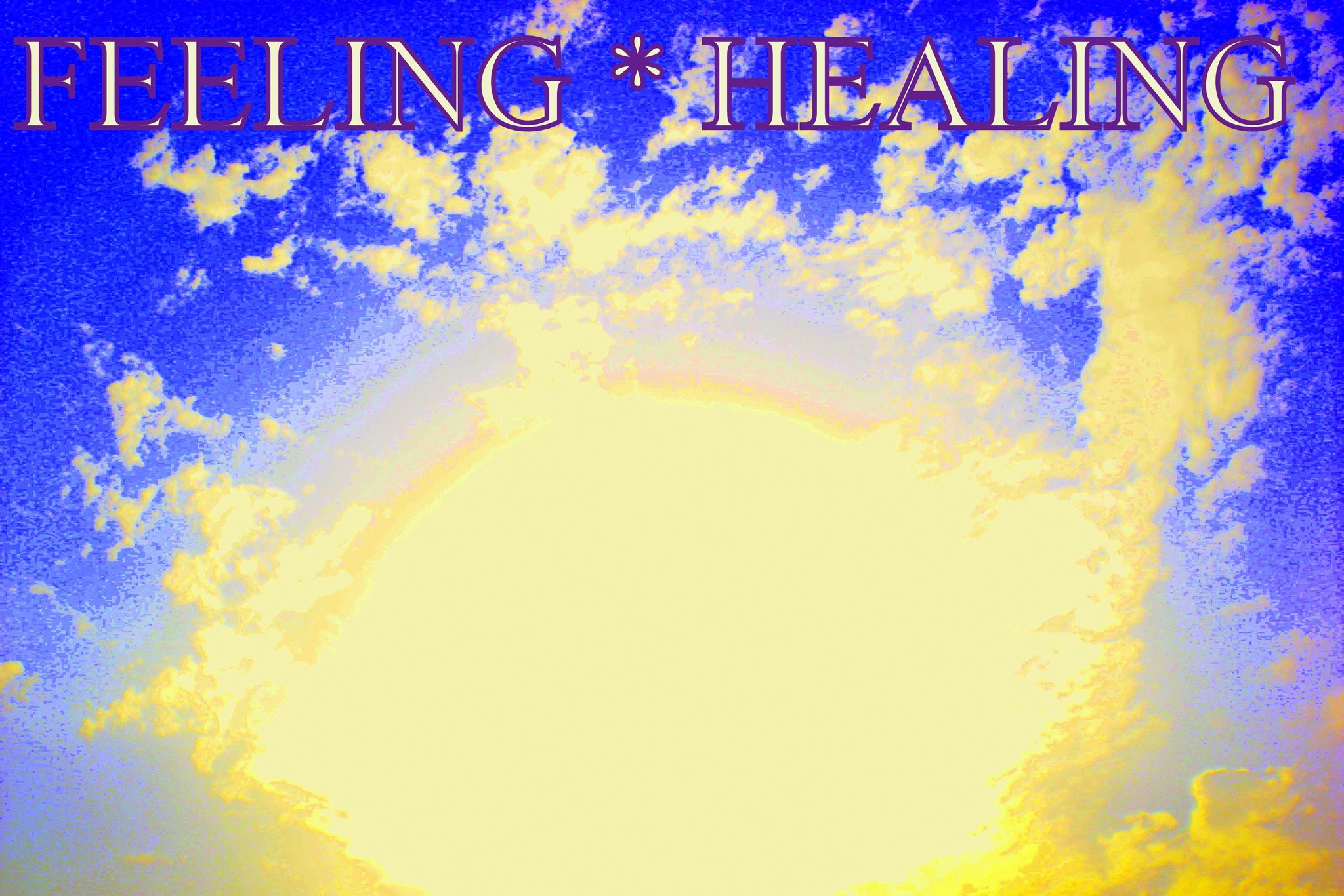 FEELING HEALING - Cosmic Art Card