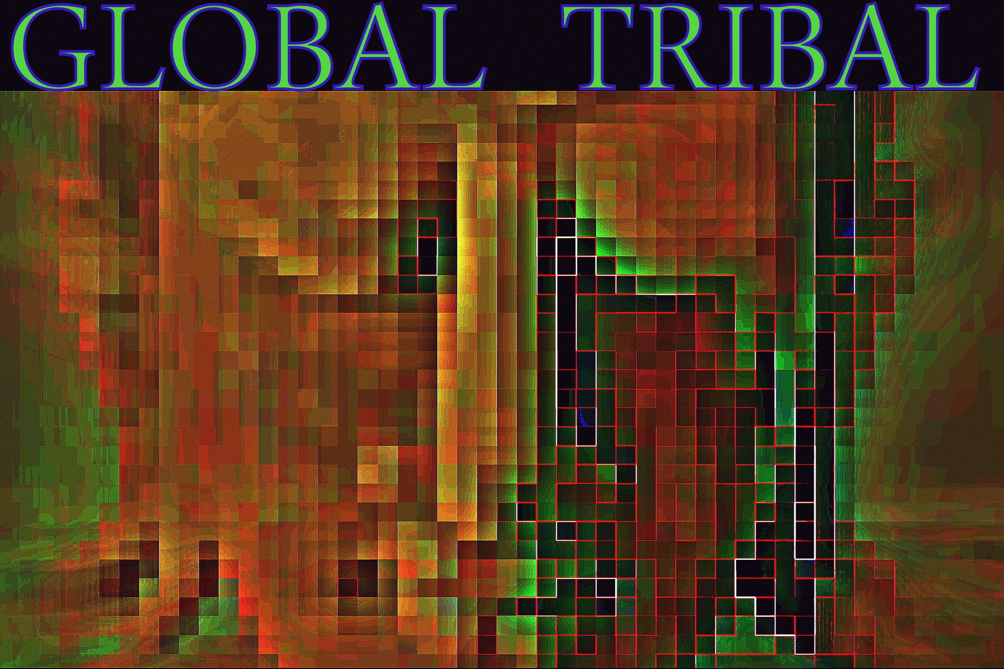 GLOBAL TRIBAL - Cosmic Art Card