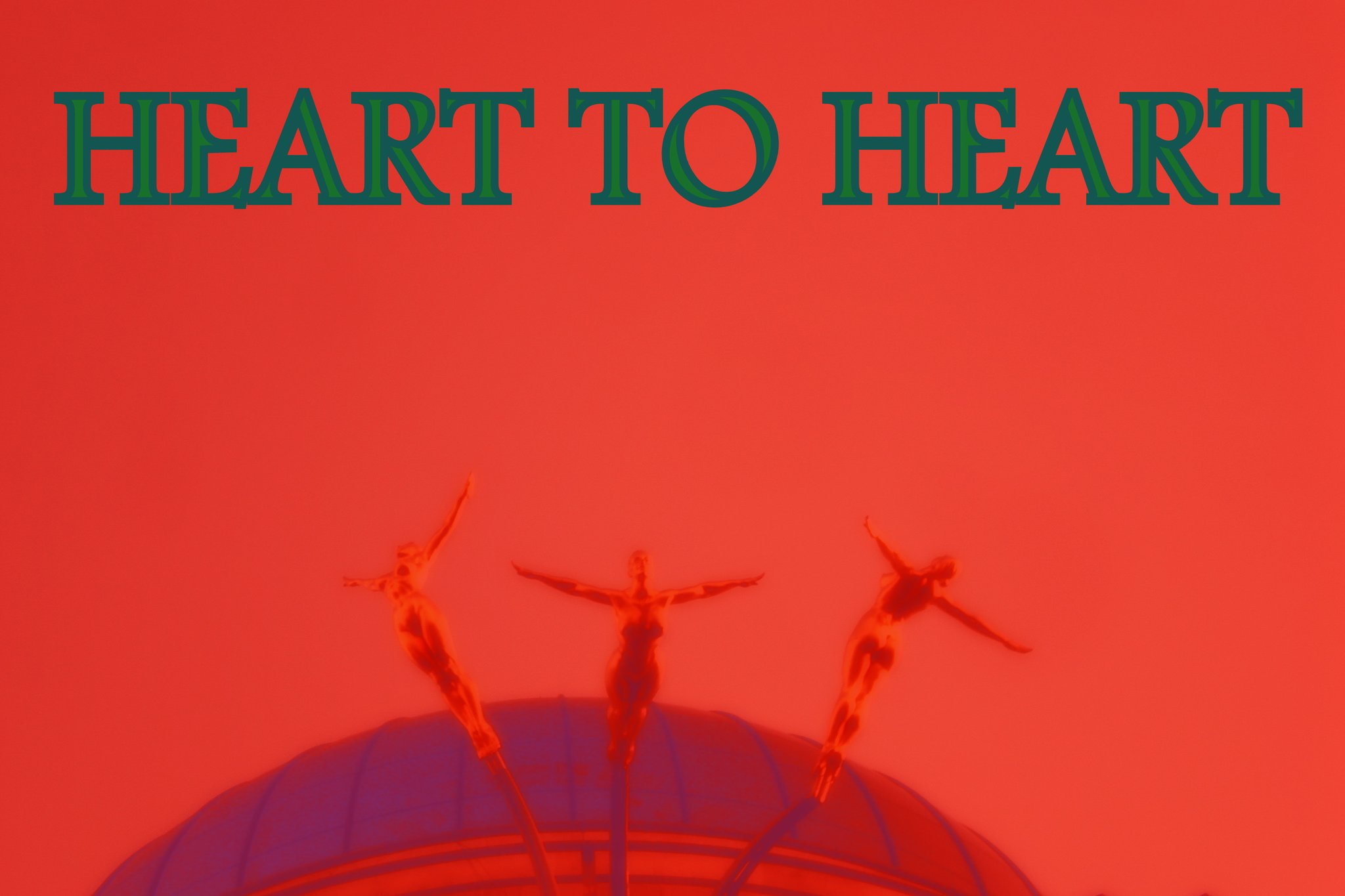 HEART TO HEART - Cosmic Art Card depicting emotional essence