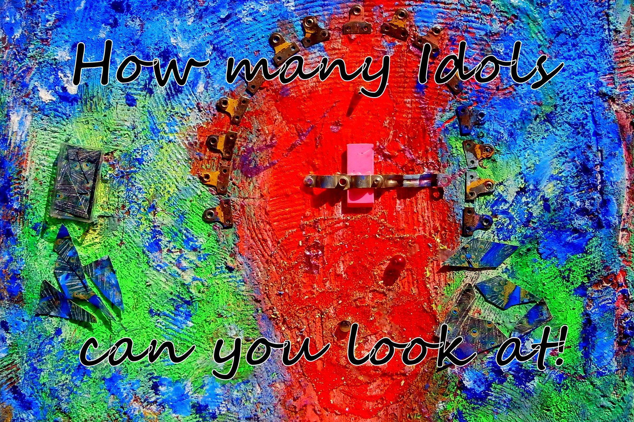 How many Idols can you look at - Cosmic Art Card