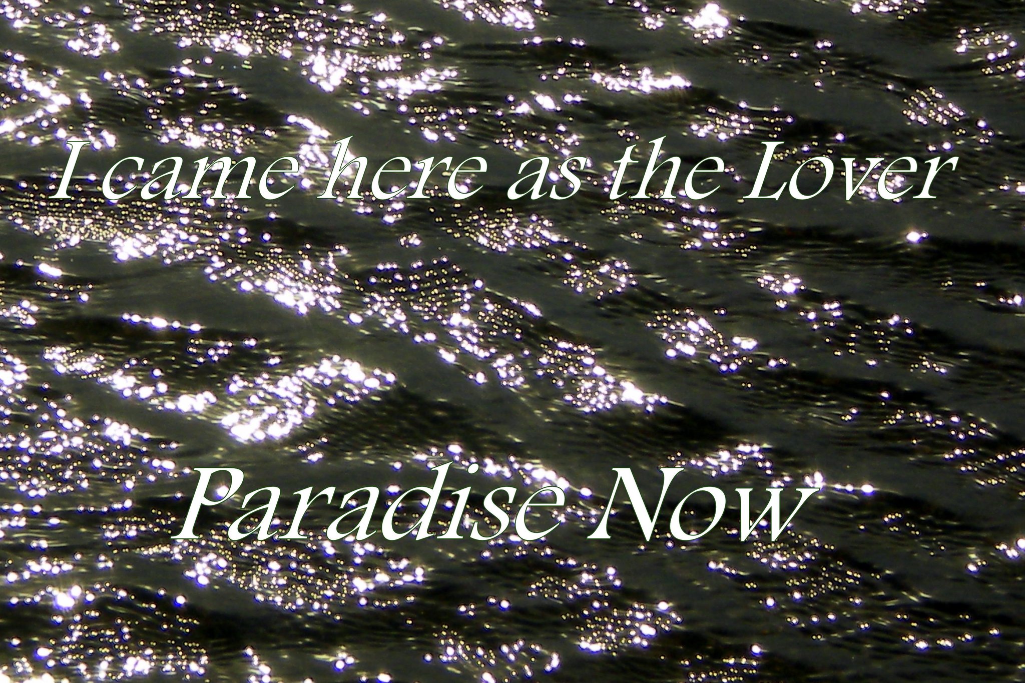 I came here as the Lover Paradise Now - Cosmic Art Card depicting emotional essence