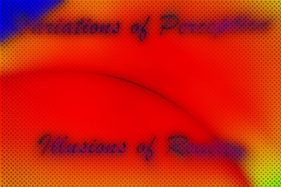 Illusions of reality - Cosmic Art Card