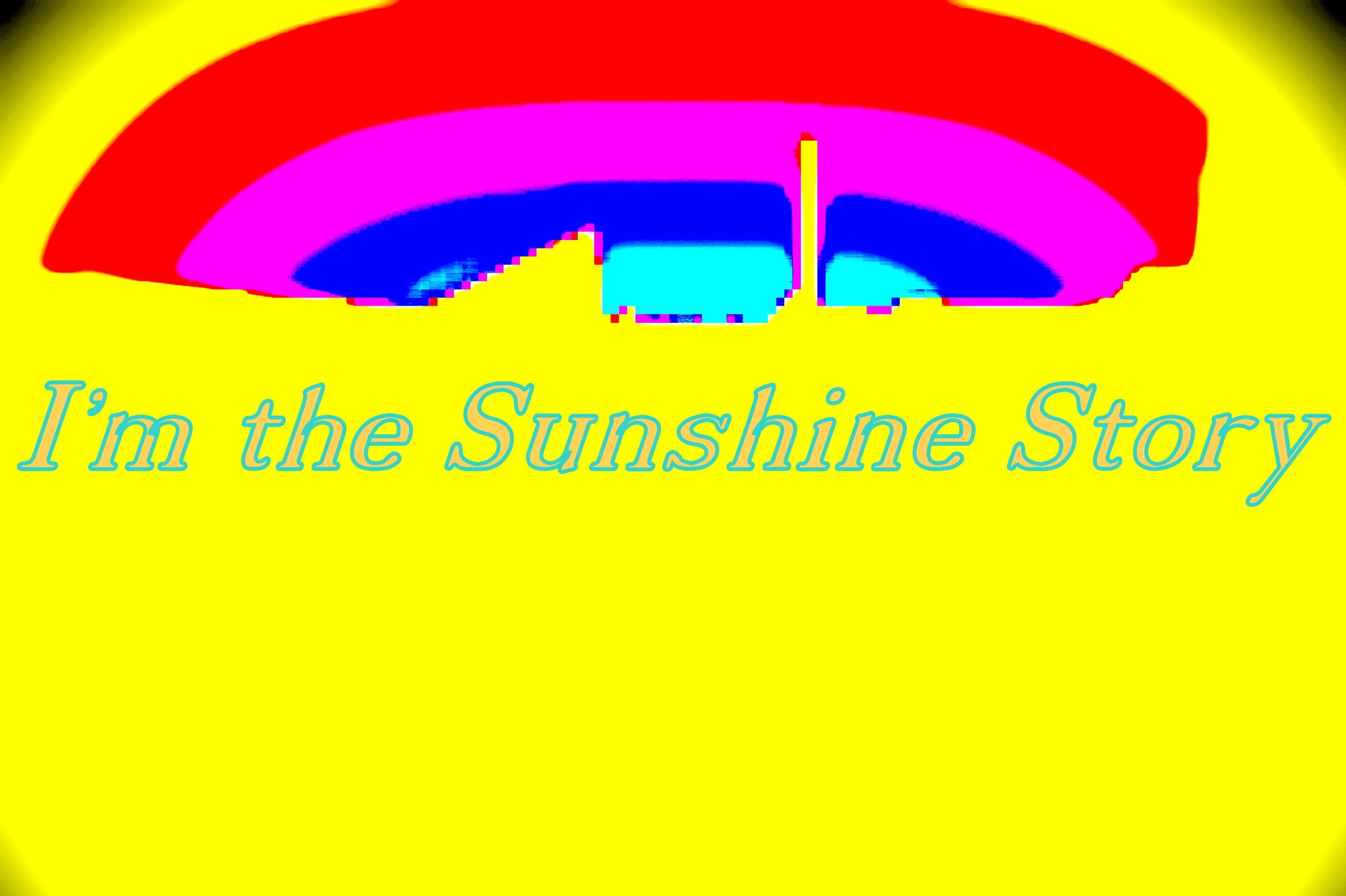 Im the Sunshine Story - Cosmic Art Card with celestial imagery