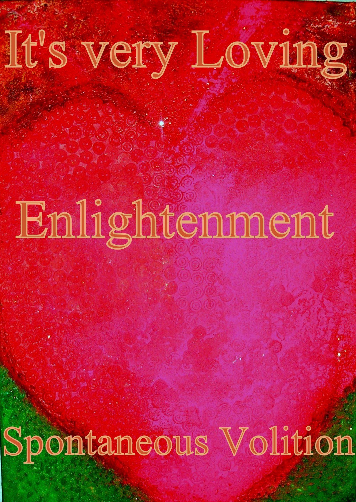Its very Loving Enlightenment Spontaneous Volition - Cosmic Art Card with celestial imagery