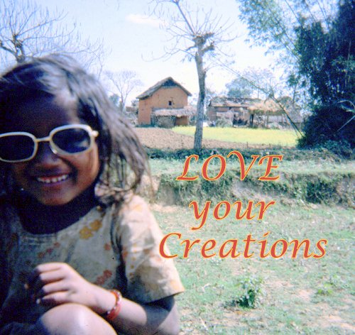 LOVE your Creations - Cosmic Art Card depicting emotional essence