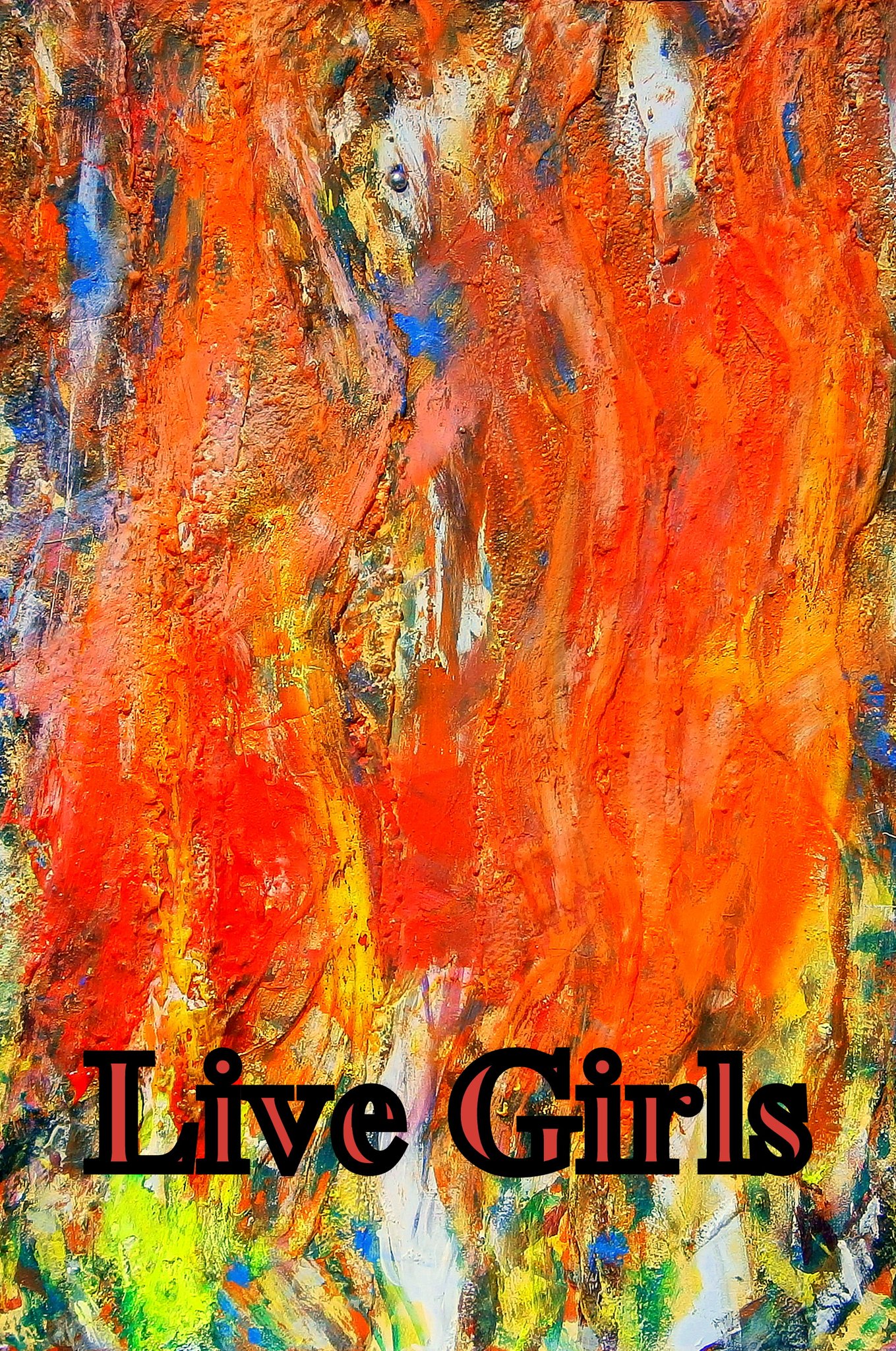 Live Girls - Cosmic Art Card