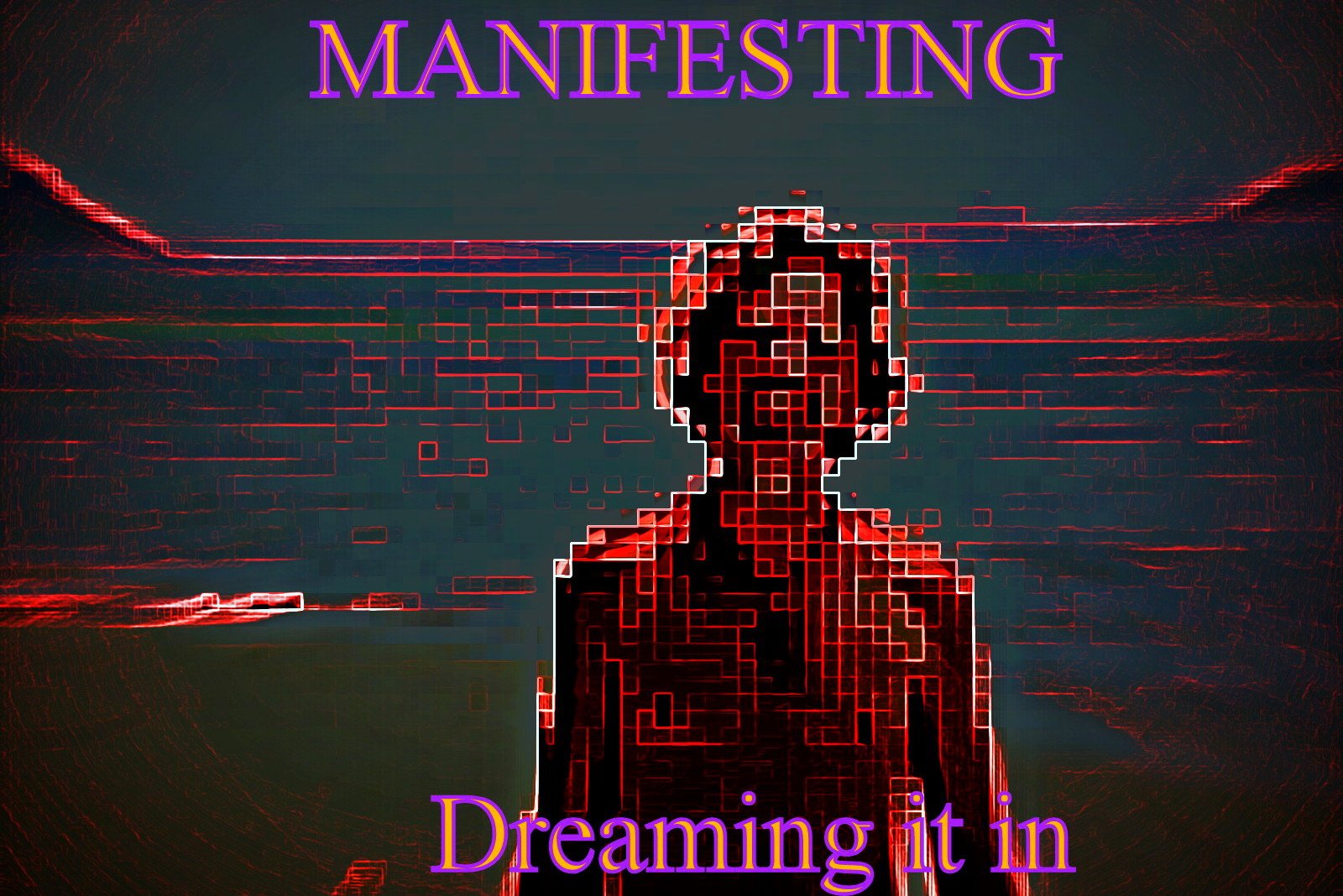 MANIFESTING Dreaming it in - Cosmic Art Card