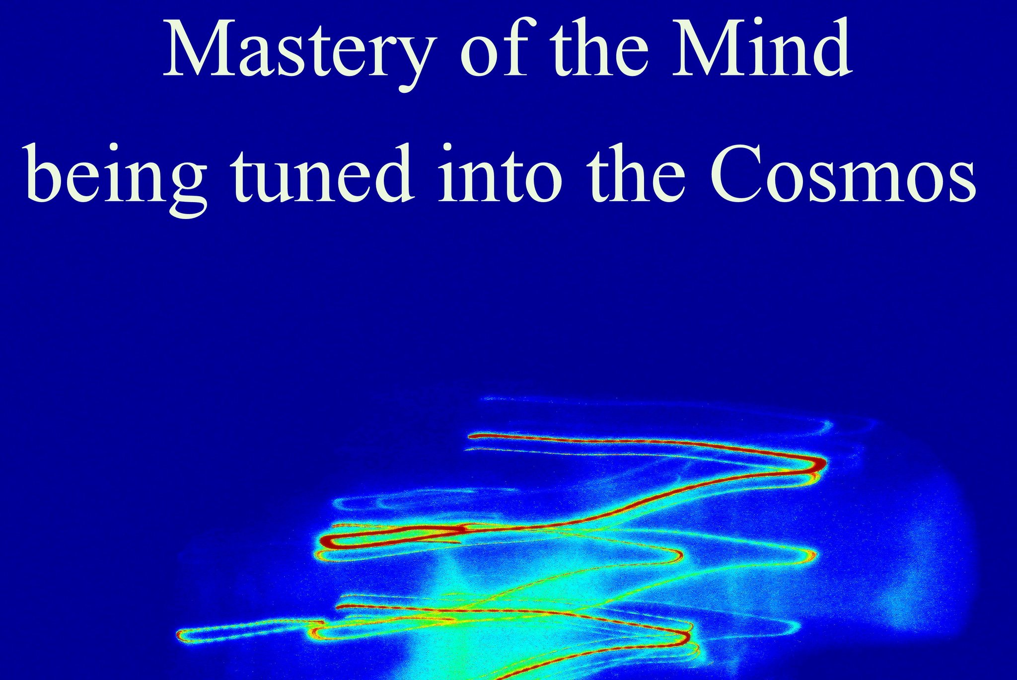 Mastery of the Mindbeing tuned into the Cosmos - Cosmic Art Card