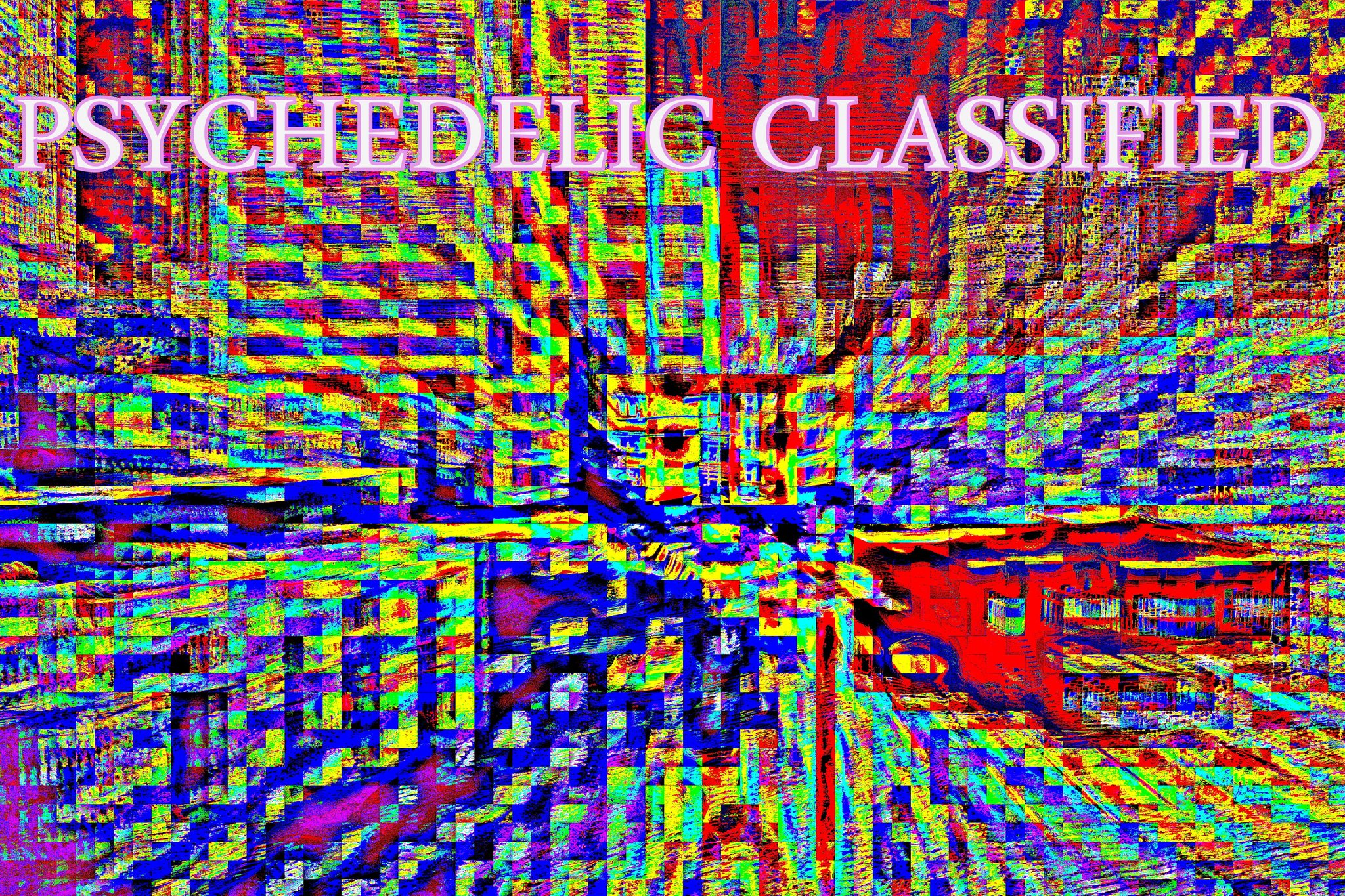 PSYCHEDELIC CLASSIFIED - Cosmic Art Card