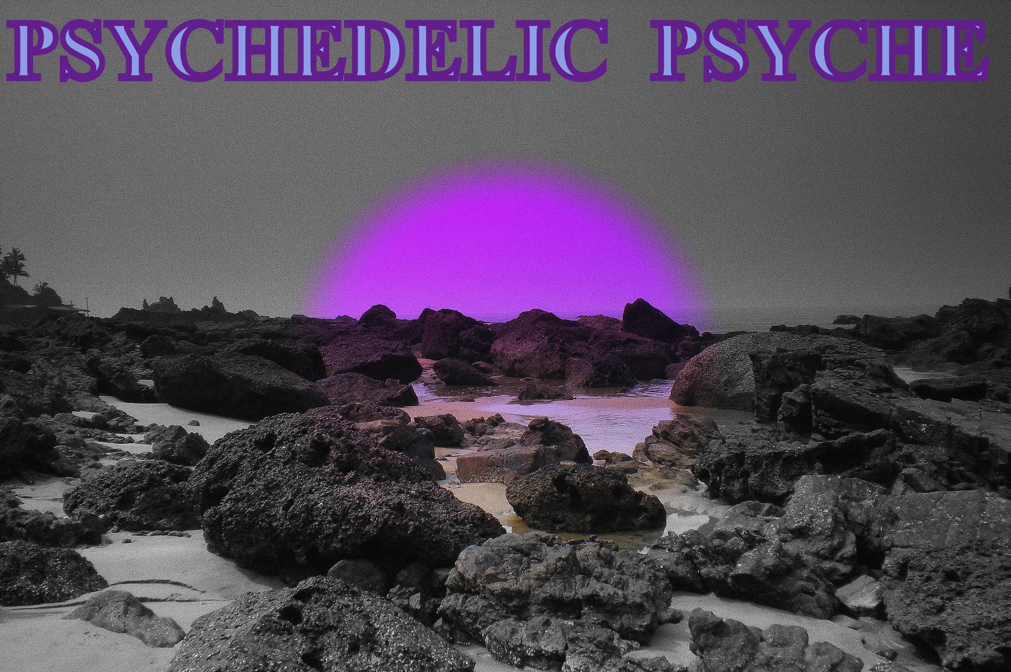 PSYCHEDELIC PSYCHE - Cosmic Art Card