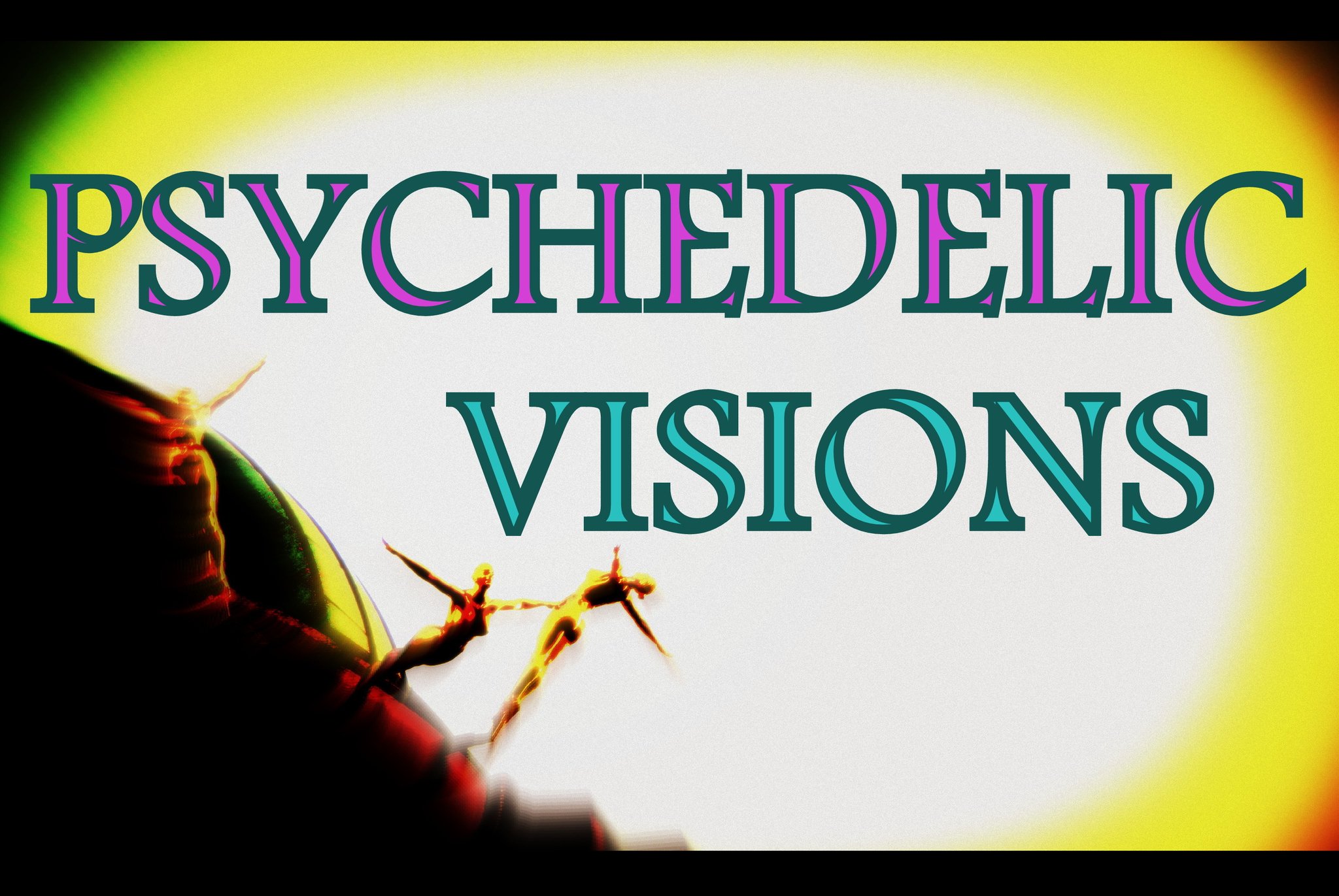 PSYCHEDELIC VISIONS - Cosmic Art Card