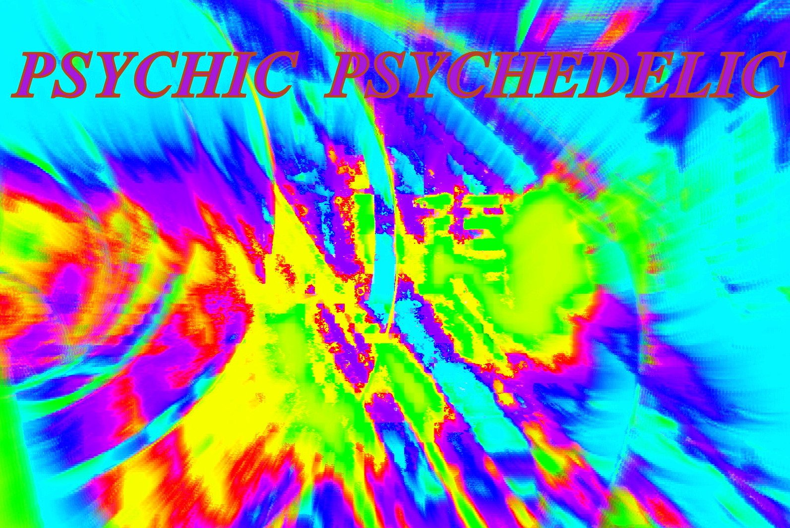 PSYCHIC PSYCHEDELIC - Cosmic Art Card