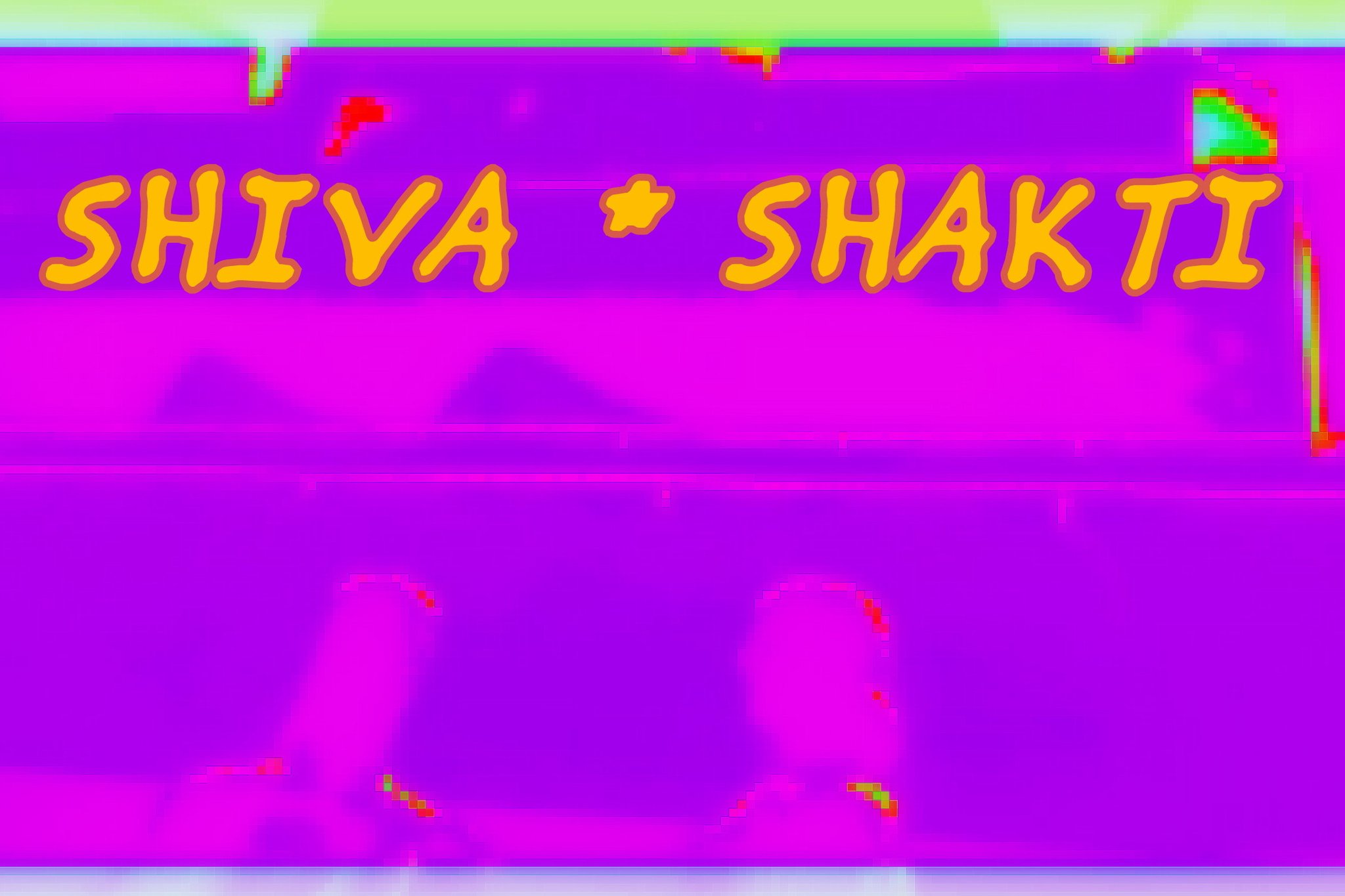 SHIVA SHAKTI - Cosmic Art Card