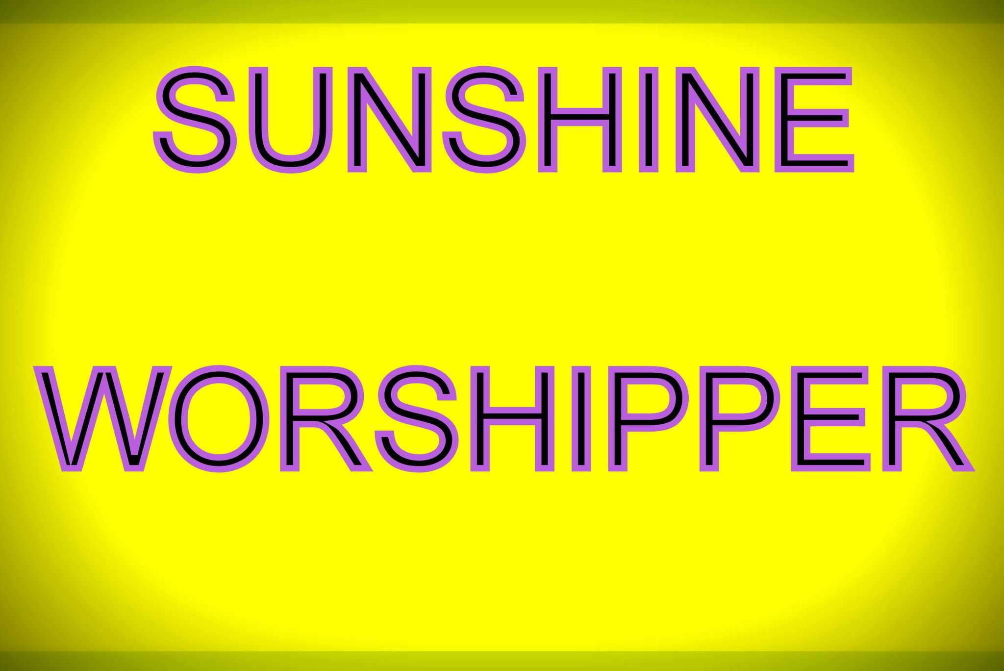 SUNSHINE WORSHIPPER - Cosmic Art Card with celestial imagery