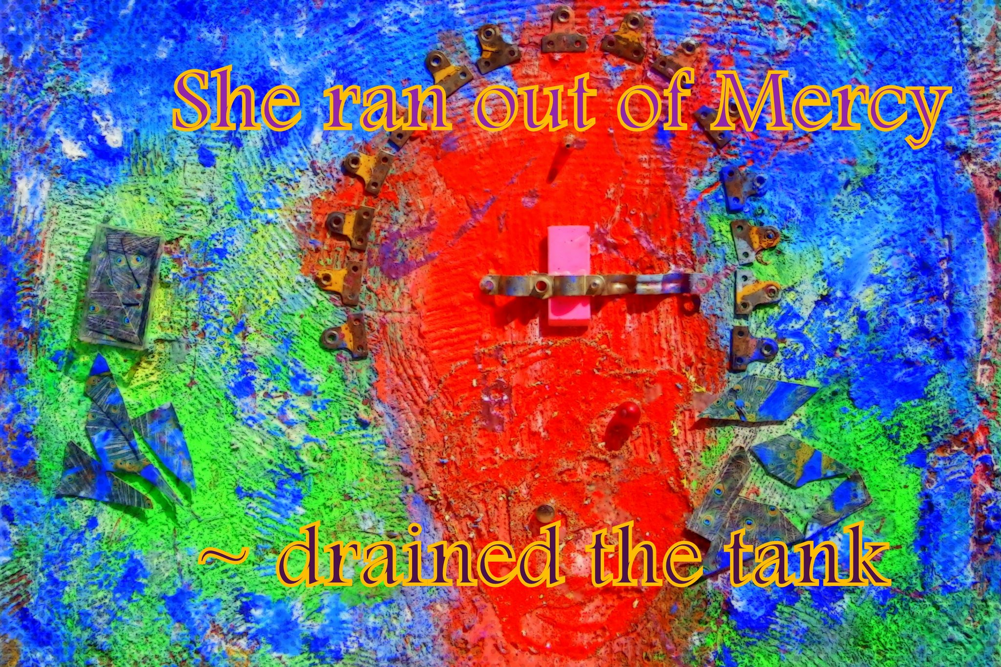 She ran out of Mercy drained the tank - Cosmic Art Card