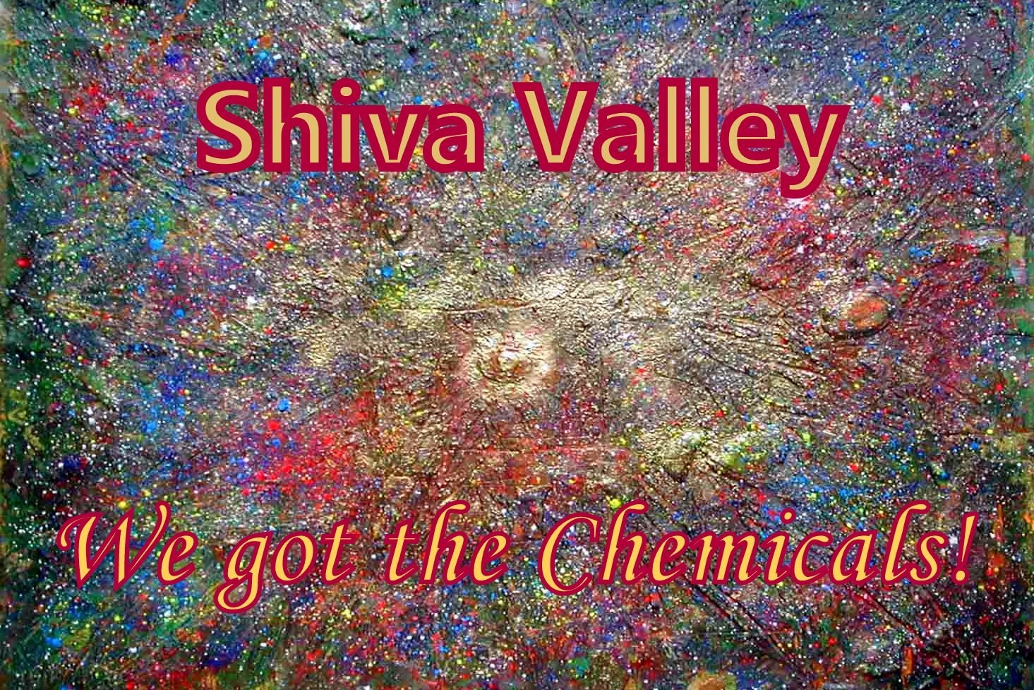 Shiva Valley We got the Chemicals - Cosmic Art Card