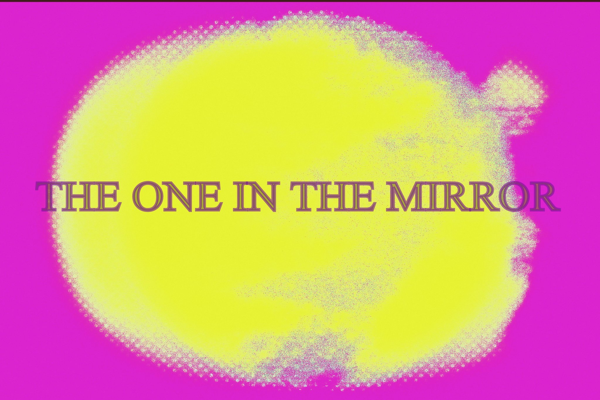 THE ONE IN THE MIRROR - Cosmic Art Card