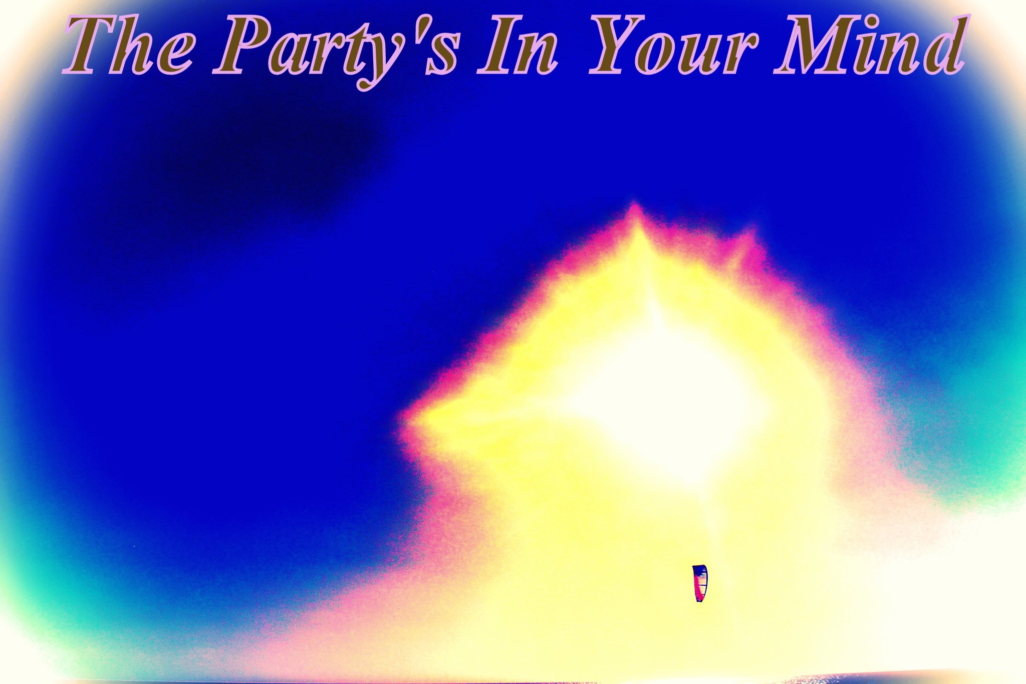 The Partys In Your Mind - Cosmic Art Card