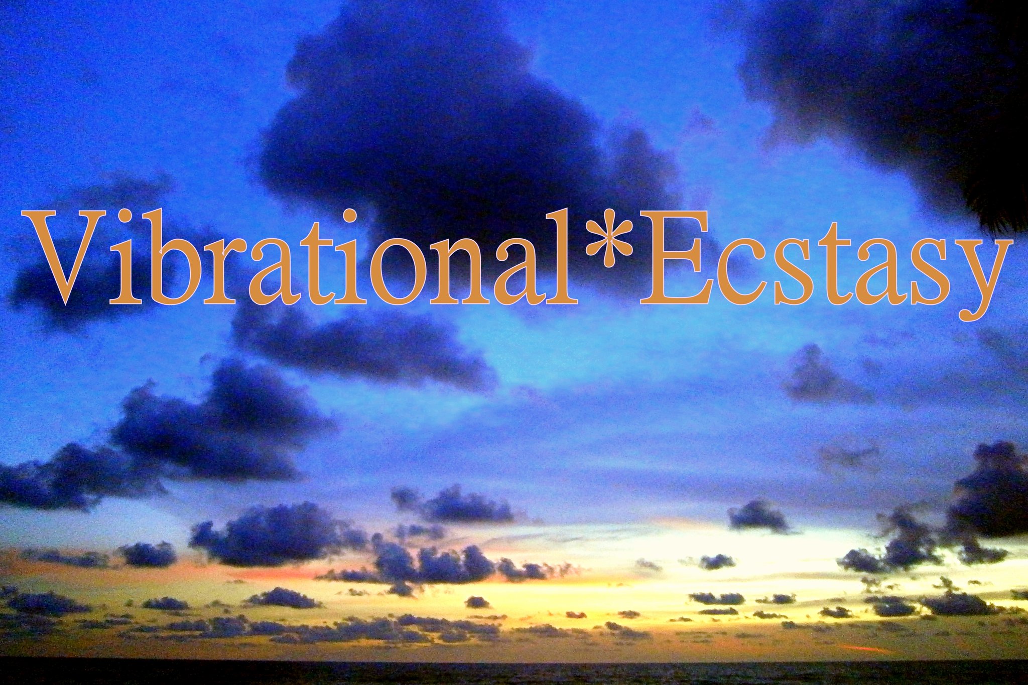 Vibrational Ecstasy - Cosmic Art Card